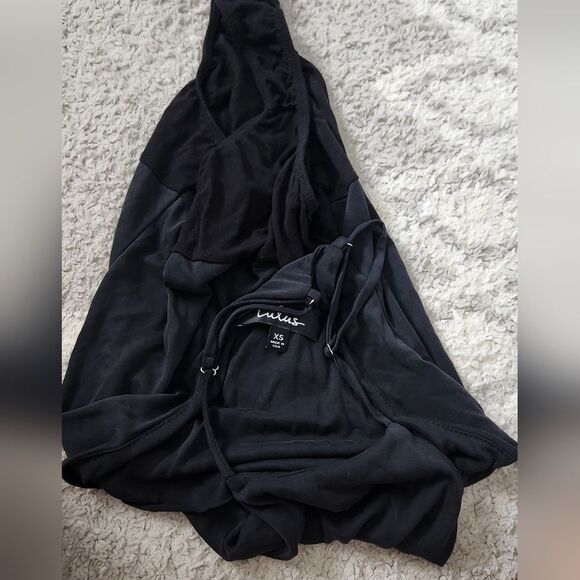 🌟 2 for $25 Lulu's Black Sleeveless Bodysuit XS - Picture 6 of 6